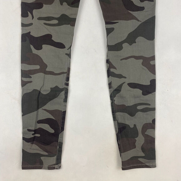 True Religion World Tour Starlet Green Camouflage Legging Pant Sz M Pull On - Picture 10 of 10